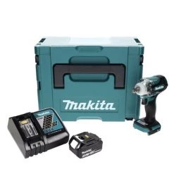 Makita DTW 300 RF1J Visseuse à Chocs Sans Fil 18 V 330 Nm 1/2" Brushless + 1x Batterie 3,0 Ah + Chargeur + Makpac -Clé Soldes Magasin 68338684 4