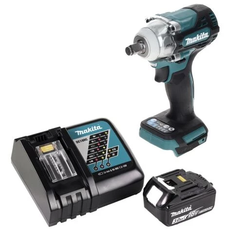Makita DTW 300 RF1 Visseuse à Chocs Sans Fil 18 V 330 Nm 1/2" Brushless + 1x Batterie 3,0 Ah + Chargeur 4 Makita DTW 300 RF1 Visseuse à Chocs Sans Fil 18 V 330 Nm 1/2" Brushless + 1x Batterie 3,0 Ah + Chargeur – Image 2