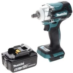 Makita DTW 300 G1 Visseuse à Chocs Sans Fil 18 V 330 Nm 1/2" Brushless + 1x Batterie 6,0 Ah - Sans Chargeur -Clé Soldes Magasin 68338693 4