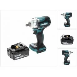 Makita DTW 300 G1 Visseuse à Chocs Sans Fil 18 V 330 Nm 1/2" Brushless + 1x Batterie 6,0 Ah - Sans Chargeur -Clé Soldes Magasin 68338693 5