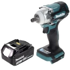 Makita DTW 300 F1 Visseuse à Chocs Sans Fil 18 V 330 Nm 1/2" Brushless + 1x Batterie 3,0 Ah - Sans Chargeur -Clé Soldes Magasin 68338695 4