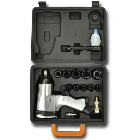 VidaXL Jeu De Clé à Chocs 16 Pièces 1/2 Po 4 VidaXL Jeu De Clé à Chocs 16 Pièces 1/2 Po – Image 2