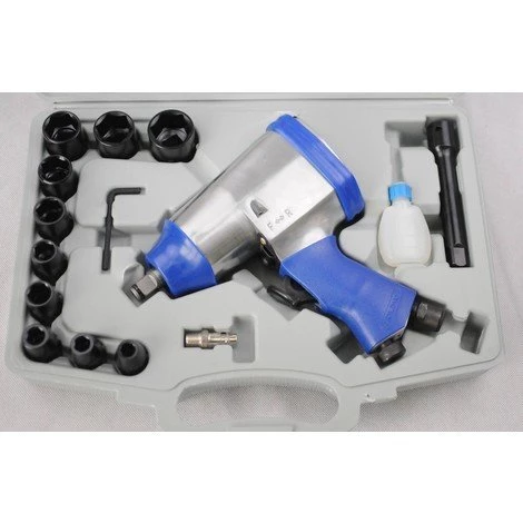 LEM SELECT Coffret Clé à Choc Pneumatique 1/2" + Accessoires 3 LEM SELECT Coffret Clé à Choc Pneumatique 1/2" + Accessoires