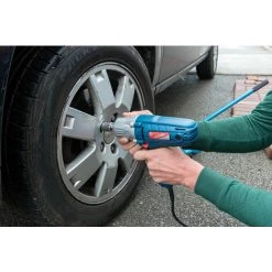 SILVERLINE CLE A CHOCS BOULONNEUSE 1/2 ELECTRIQUE FILAIRE 350 NM + 4 DOUILLES -Clé Soldes Magasin 8647989 4