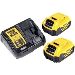DeWalt DCF 899 P2 18 V Boulonneuse à Chocs Sans Fil Brushless Avec Boîtier TSTAK + 2 X DCB 184 5,0 Ah Batteries + Chargeur -Clé Soldes Magasin 9481273 5