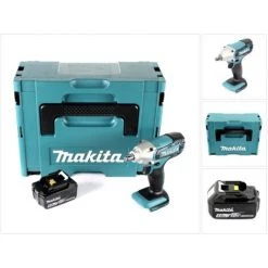 Makita DTW 190 T1J Visseuse à Percussion Sans Fil 18V Li-Ion + 1x Batterie BL 1850 5,0 Ah + Coffret Makpac - Sans Chargeur 11 Makita DTW 190 T1J Visseuse à Percussion Sans Fil 18V Li-Ion + 1x Batterie BL 1850 5,0 Ah + Coffret Makpac - Sans Chargeur -Clé Soldes Magasin 9484436 5